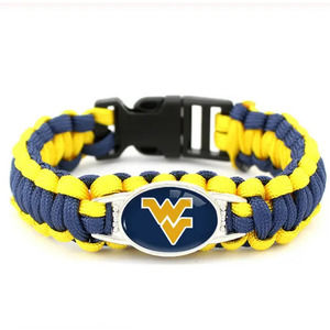 WVU Paracord Bracelet